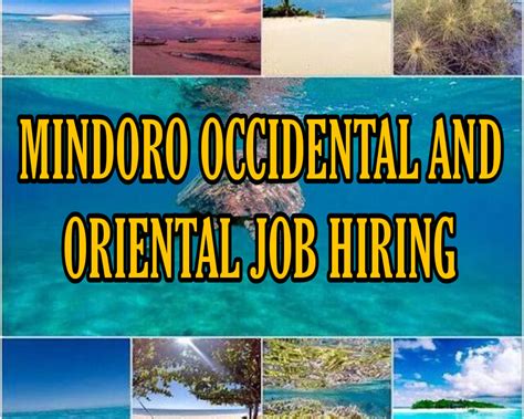 job hiring oriental mindoro|Careers – Oriental Mindoro .